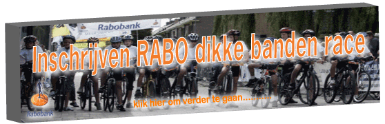  inschrijven RABO dikke banden race 